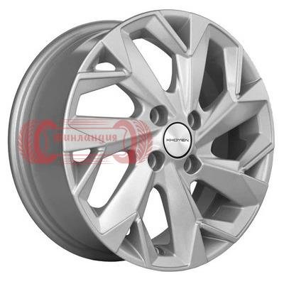 Khomen Wheels KHW1402 (Accent/Getz/i20) F-Silver 5.5x14/4x100 D67.1 ET38  