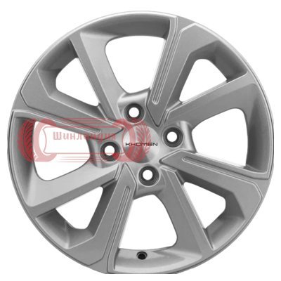 Khomen Wheels KHW1501 (Vesta до 2024г.) F-Silver 6x15/4x100 D60.1 ET50  