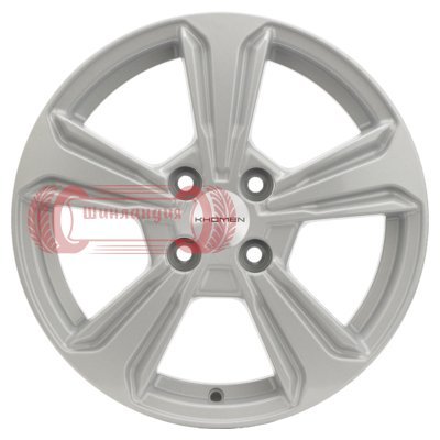 Khomen Wheels KHW1502 (Vesta) F-Silver 6x15/4x100 D60.1 ET50  