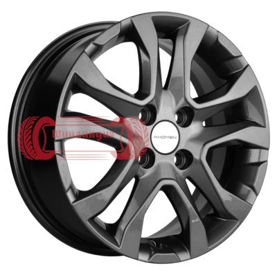 Khomen Wheels KHW1503 (Rio/Solaris) Gray 6x15/4x100 D54.1 ET46  