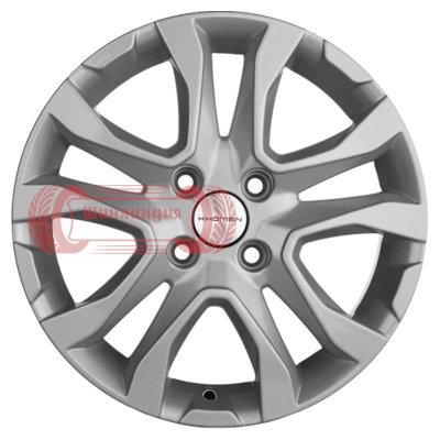 Khomen Wheels KHW1503 (Vesta) F-Silver 6x15/4x100 D60.1 ET50  