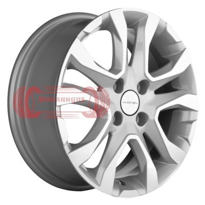 Khomen Wheels KHW1503 (XRay) F-Silver-FP 6x15/4x100 D60.1 ET40  