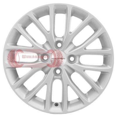 Khomen Wheels KHW1506 (Logan) F-Silver 6x15/4x100 D60.1 ET40  