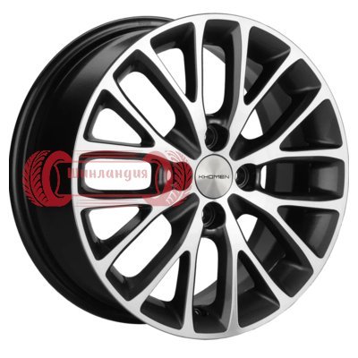 Khomen Wheels KHW1506 (Rio/Solaris) Gray-FP 6x15/4x100 D54.1 ET46  