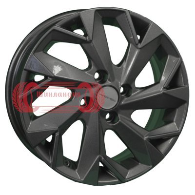 Khomen Wheels KHW1508 (Lada Granta) Gray 6x15/4x98 D58.6 ET35  