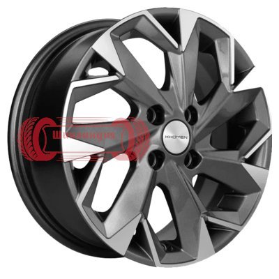 Khomen Wheels KHW1508 (Lada Granta) Gray-FP 6x15/4x98 D58.6 ET35  