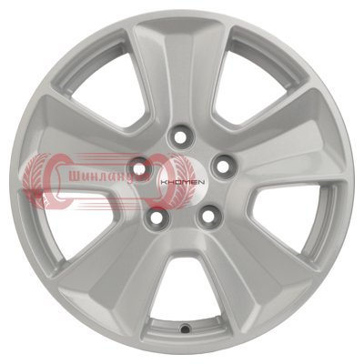 Khomen Wheels KHW1601 (Renault/Nissan) F-Silver 6.5x16/5x114.3 D66.1 ET50  
