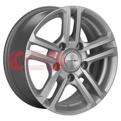 Khomen Wheels KHW1602 (Niva 4x4) F-Silver 6.5x16/5x139.7 D98.5 ET40  