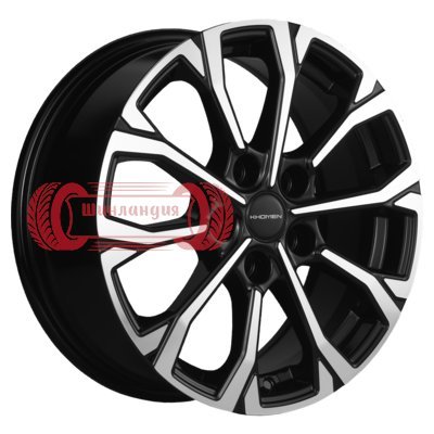 Khomen Wheels KHW1605 (Fluence/Juke) Black-FP 6.5x16/5x114.3 D66.1 ET47  