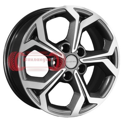 Khomen Wheels KHW1606 (Mitsubishi) Gray-FP 6.5x16/5x114.3 D67.1 ET46  