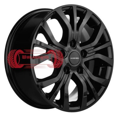 Khomen Wheels KHW1608 (Changan CS35 Plus) Black 6.5x16/5x110 D63.3 ET46  