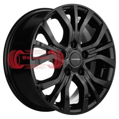 Khomen Wheels KHW1608 (DFM 580) Black 6.5x16/5x110 D67.1 ET45  