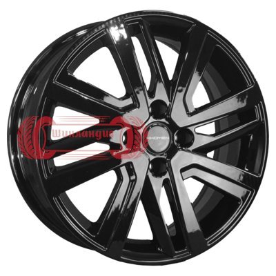 Khomen Wheels KHW1609 (Rio II/Solaris II) Black 6x16/4x100 D54.1 ET48  