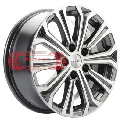 Khomen Wheels KHW1610 (Huyndai/Kia) Gray-FP 6.5x16/5x114.3 D67.1 ET43  
