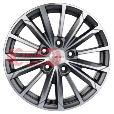 Khomen Wheels KHW1611 (Changan CS35) Gray-FP 6.5x16/5x110 D63.3 ET46  