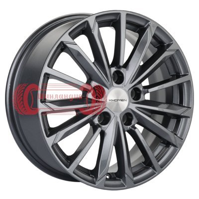 Khomen Wheels KHW1611 (Huyndai/Kia) Gray 6.5x16/5x114.3 D67.1 ET44  