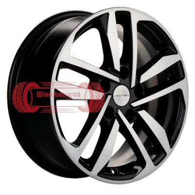 Khomen Wheels KHW1612 (Astra) Black-FP 6.5x16/5x115 D70.2 ET41  