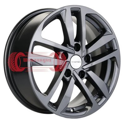 Khomen Wheels KHW1612 (DFM 580) Gray 6.5x16/5x110 D67.1 ET45  