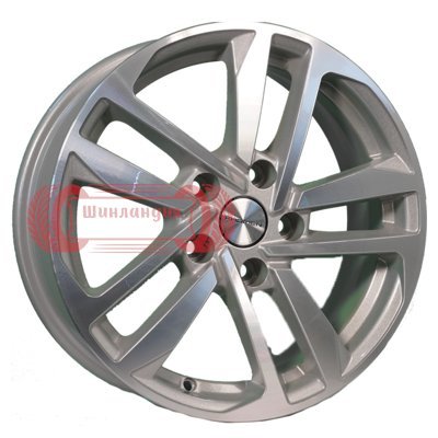 Khomen Wheels KHW1612 (Focus) F-Silver-FP 6.5x16/5x108 D63.35 ET50  