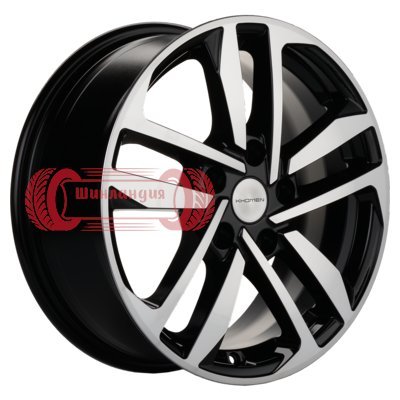 Khomen Wheels KHW1612 (Focus) Black-FP 6.5x16/5x108 D63.35 ET50  