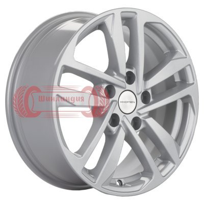Khomen Wheels KHW1612 (Huyndai/Kia) F-Silver 6.5x16/5x114.3 D67.1 ET43  
