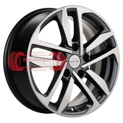 Khomen Wheels KHW1612 (Huyndai/Kia) Gray-FP 6.5x16/5x114.3 D67.1 ET43  