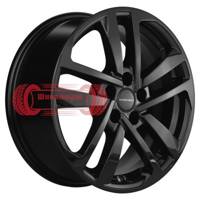 Khomen Wheels KHW1612 (Huyndai/Mazda) Black 6.5x16/5x114.3 D67.1 ET45  