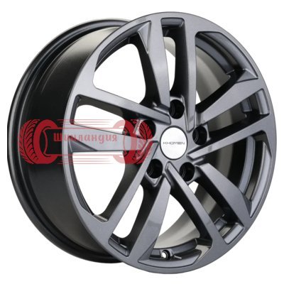 Khomen Wheels KHW1612 (Polo) Gray 6.5x16/5x100 D57.1 ET39  