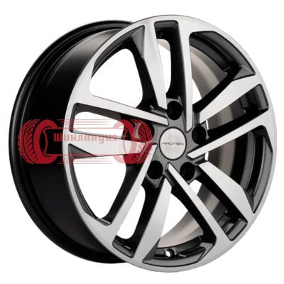 Khomen Wheels KHW1612 (Polo) Gray-FP 6.5x16/5x100 D57.1 ET39  