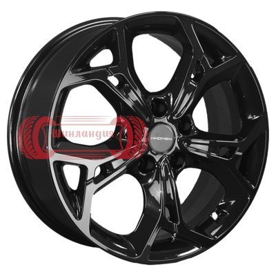 Khomen Wheels KHW1702 (DFM AX 7) Black 7x17/5x108 D65.1 ET43  