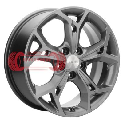 Khomen Wheels KHW1702 (Ford C-Max) Gray 7x17/5x108 D63.35 ET50  