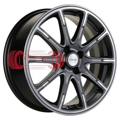 Khomen Wheels KHW1707 (XRay) Gray-FP 6.5x17/4x100 D60.1 ET41  