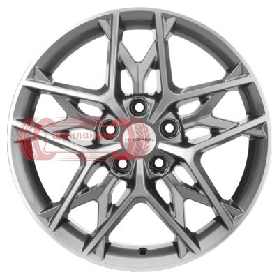 Khomen Wheels KHW1709 (CX-5/Seltos/Optima) Gray-FP 7x17/5x114.3 D67.1 ET50  