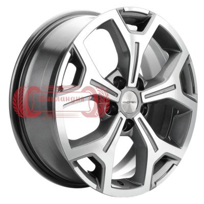 Khomen Wheels KHW1710(2) (Mercedes Vito) Gray-FP 6.5x17/5x112 D66.6 ET50  