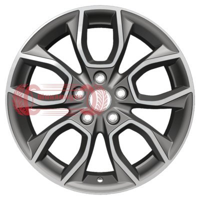 Khomen Wheels KHW1713 (Kia K5) Gray-FP 7x17/5x114.3 D67.1 ET48  