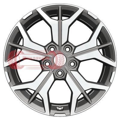 Khomen Wheels KHW1715 (Jetta) Gray-FP 7x17/5x112 D57.1 ET54  