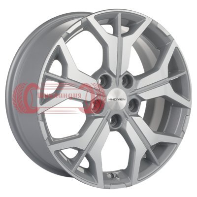 Khomen Wheels KHW1715 (Jetta) F-Silver-FP 7x17/5x112 D57.1 ET54  