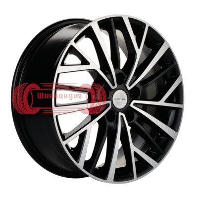 Khomen Wheels KHW1717 (Chery Tiggo 3/Tiggo 3 Pro) Black-FP 7x17/5x108 D60.1 ET40  