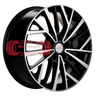 Khomen Wheels KHW1717 (Evolute i-Joy) Black-FP 7x17/5x110 D67.1 ET40  