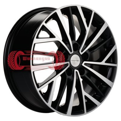 Khomen Wheels KHW1717 (Forester) Black-FP 7x17/5x114.3 D56.1 ET48  