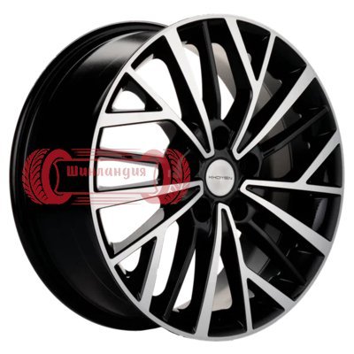 Khomen Wheels KHW1717 (Jolion) Black-FP 7x17/5x114.3 D66.5 ET37  