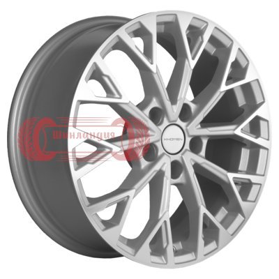 Khomen Wheels KHW1718 (Dongfeng 580) F-Silver-FP 7x17/5x110 D67.1 ET45  