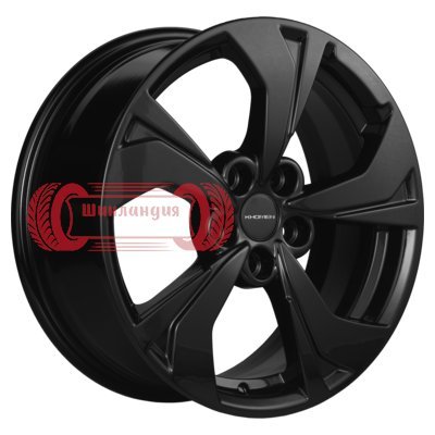 Khomen Wheels KHW1724 (Exeed LX) Black 7x17/5x108 D60.1 ET33  