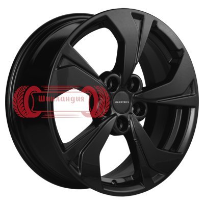 Khomen Wheels KHW1724 (Exeed TXL) Black 7x17/5x108 D65.1 ET36  