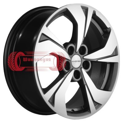 Khomen Wheels KHW1724 (Jolion) Gray-FP 7x17/5x114.3 D66.5 ET37  