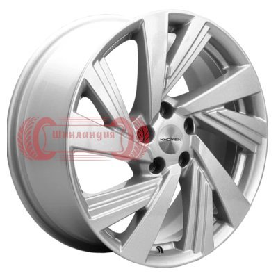 Khomen Wheels KHW1801 (Murano) F-Silver 7.5x18/5x114.3 D66.1 ET50  