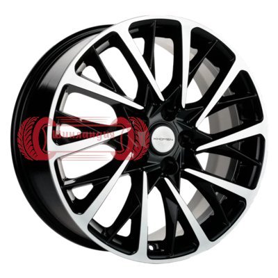 Khomen Wheels KHW1804 (Chery Tiggo 8/8 Pro) Black-FP 7.5x18/5x108 D60.1 ET47  