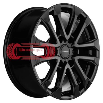 Khomen Wheels KHW1805 (Great Wall POER (new)) Black 7.5x18/6x139.7 D100.1 ET42  