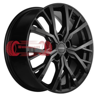 Khomen Wheels KHW1806 (Changan/Geely/Lexus/Suzuki/Toyota) Black 7x18/5x114.3 D60.1 ET35  