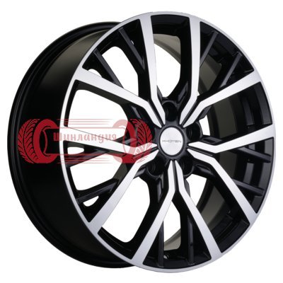 Khomen Wheels KHW1806 (Chery Tiggo 3/Tiggo 3 Pro) Black-FP 7x18/5x108 D60.1 ET45  